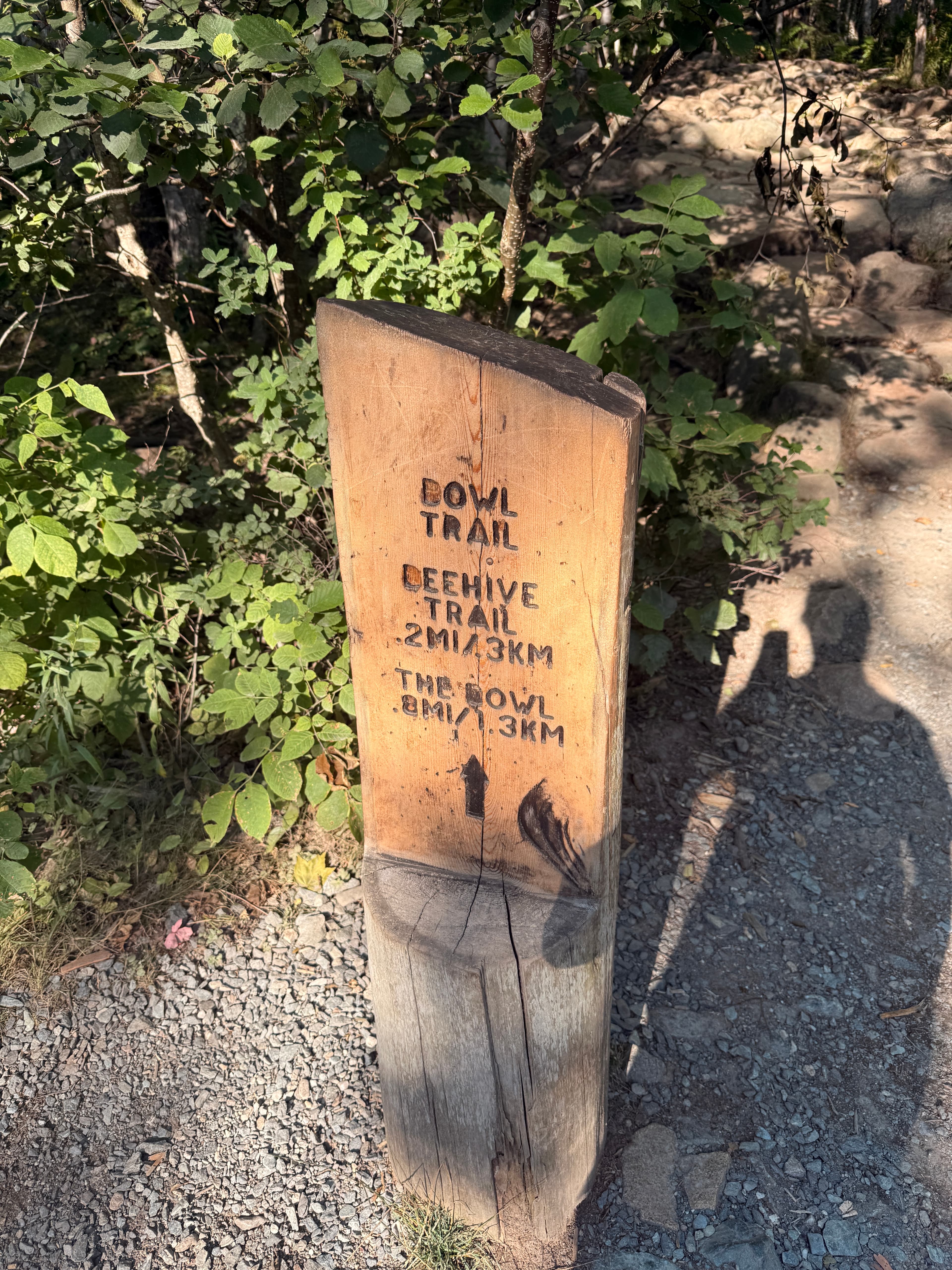Beehive/Dome Trail Marker
